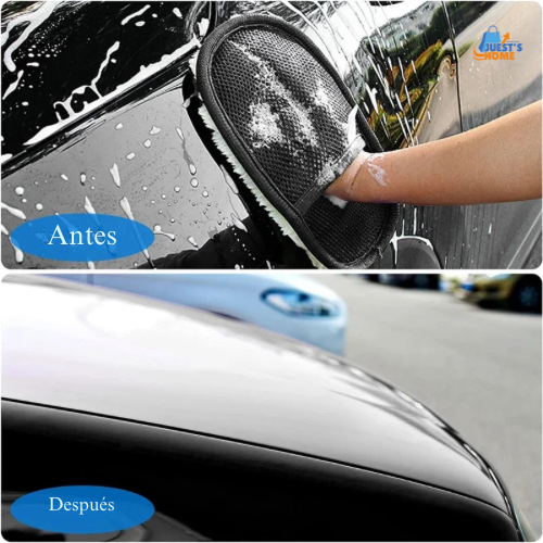 Guante esponja de microfibra para limpieza de coche y hogar – Pack de 3/10 unidades