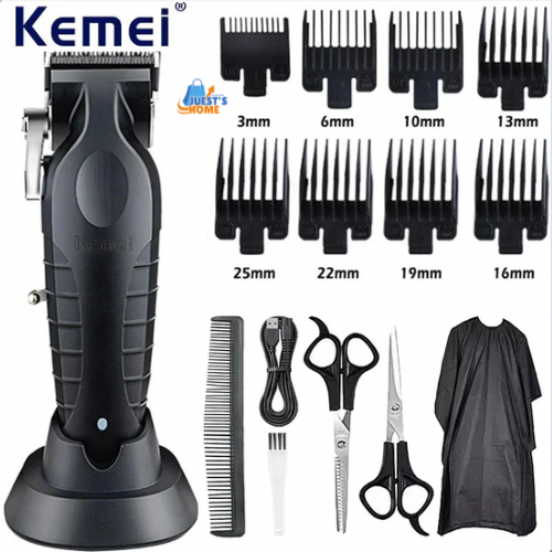 Kemei Kit de Cortapelos Profesional – Modelos KM-2296 / KM-2299 / KM-1102