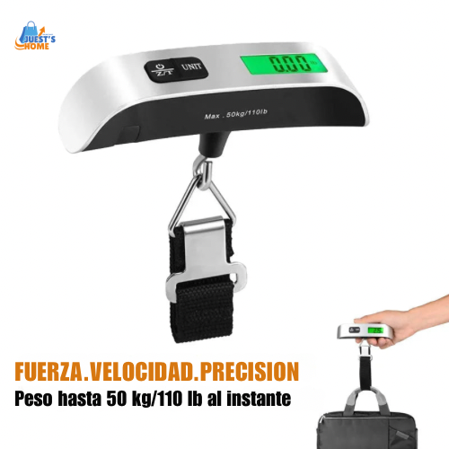 Portable Scale Digital LCD Display 110lb/50kg Electronic Luggage Hanging Suitcase Travel Weighs Baggage Bag Weight Balance Tool