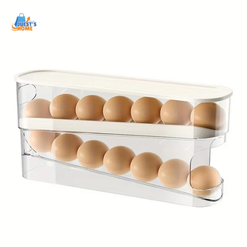 Organizador de huevos para nevera – Dispensador automático