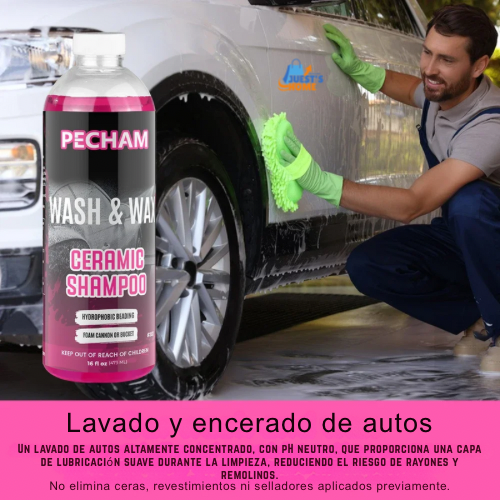 Champú y productos de detailing para coche (473 ml)