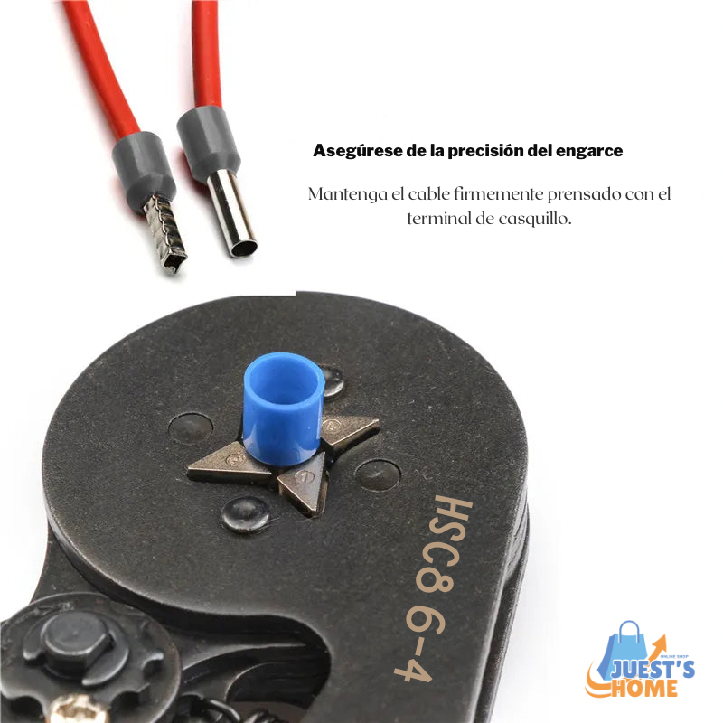 Kit de Terminales Férula + Crimpadora Ajustable – 400 o 2340 piezas