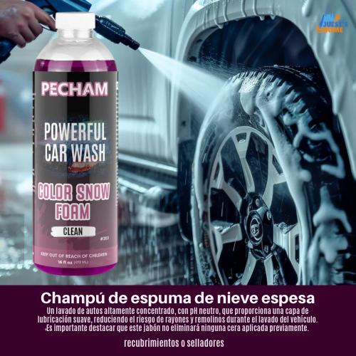 Champú y productos de detailing para coche (473 ml)