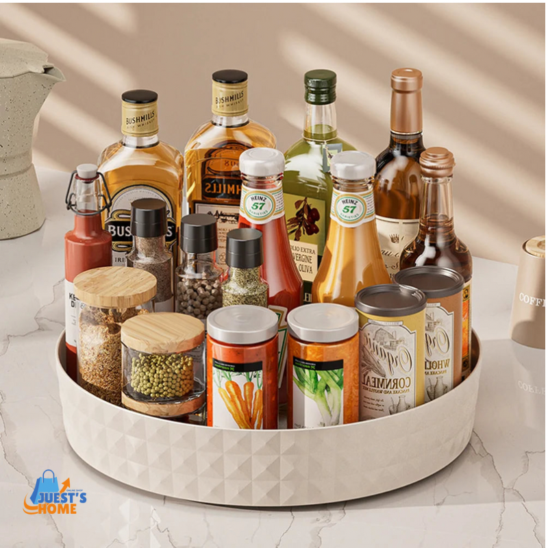 Organizador Giratorio 360° – Estante de Almacenamiento para Cocina o Cosméticos