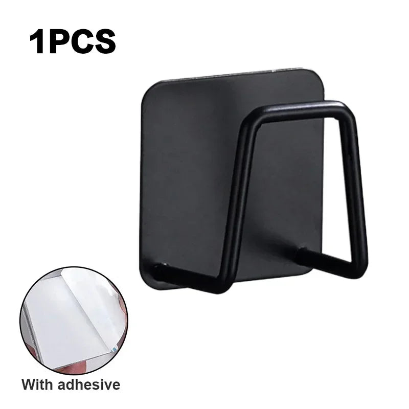 Soporte Adhesivo de Acero Inoxidable para Esponjas – Pack x5