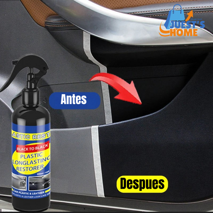 Car Plastic Restorer Back To Black Gloss Car Cleaning Products Plastic Leather Restore Auto Polish And Repair Coating Renovator