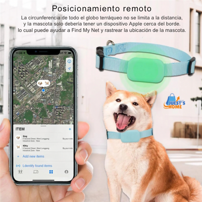 Collar GPS para Mascotas – Rastreo en Tiempo Real sin Cuotas Mensuales