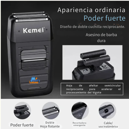 Kemei Kit de Cortapelos Profesional – Modelos KM-2296 / KM-2299 / KM-1102