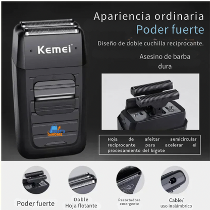 Kemei Kit de Cortapelos Profesional – Modelos KM-2296 / KM-2299 / KM-1102
