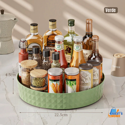 Organizador Giratorio 360° – Estante de Almacenamiento para Cocina o Cosméticos