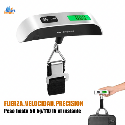 Portable Scale Digital LCD Display 110lb/50kg Electronic Luggage Hanging Suitcase Travel Weighs Baggage Bag Weight Balance Tool