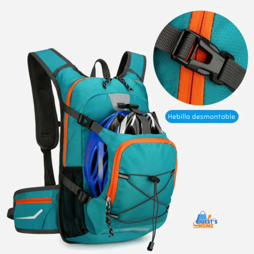 Mochila Deportiva Outdoor Impermeable con Franjas Reflectantes