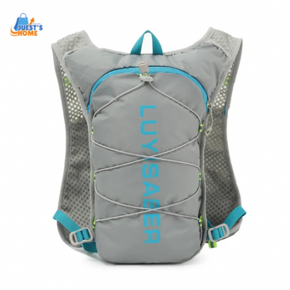 Mochila de Hidratación 2 L Transpirable y Reflectante