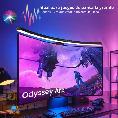 Barra de Luz LED para Monitor VENUSWING RGB – Iluminación Regulable y Modo Música
