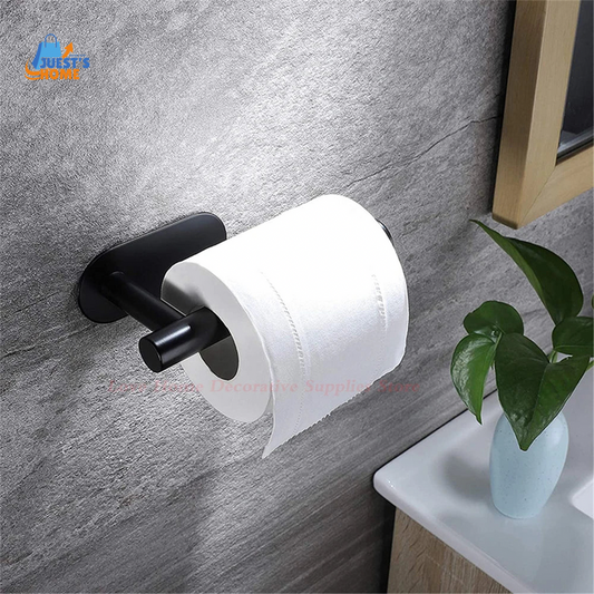 Soporte Adhesivo para Papel Higiénico – Acero Inoxidable sin Taladros