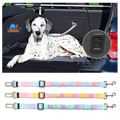 Cinturón de Seguridad para Perros con Cierre de Hebilla – Ajustable y Seguro