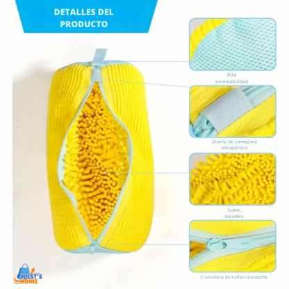 Bolsa protectora para lavar zapatos en lavadora