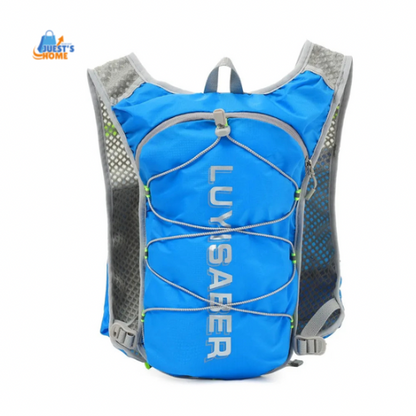 Mochila de Hidratación 2 L Transpirable y Reflectante