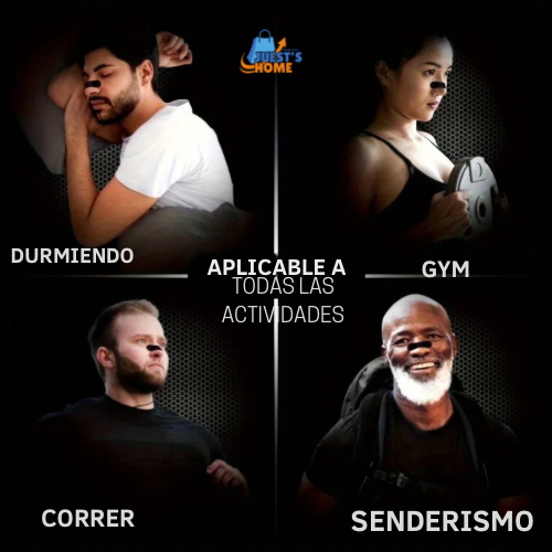 30 tiras nasales deportivas con adhesión mejorada – Diseño transpirable y cómodo para deporte y descanso