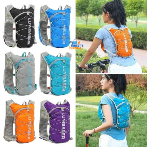 Mochila de Hidratación 2 L Transpirable y Reflectante