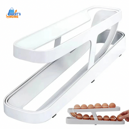 Organizador de huevos para nevera – Dispensador automático