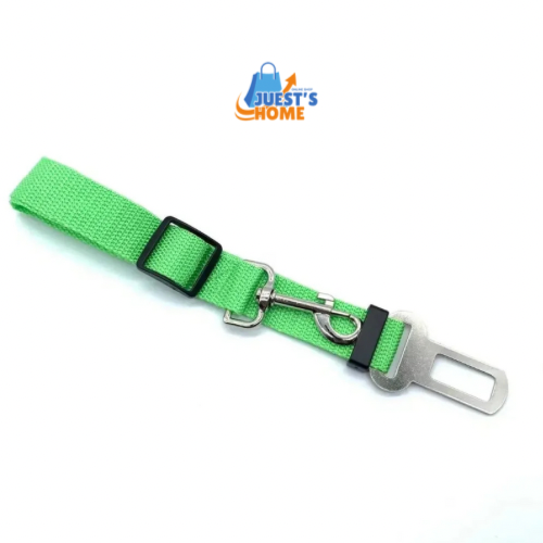 Cinturón de Seguridad Ajustable para Perros – Nylon Resistente y Enganche Rápido