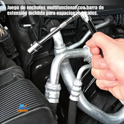 Juego de Herramientas Mecánicas 46/53 Piezas – Acero al Carbono con Maletín