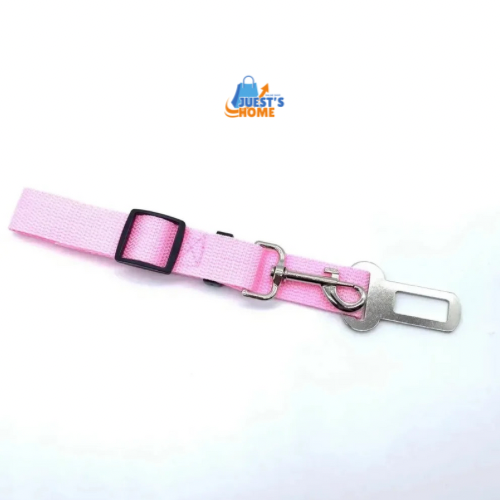 Cinturón de Seguridad Ajustable para Perros – Nylon Resistente y Enganche Rápido