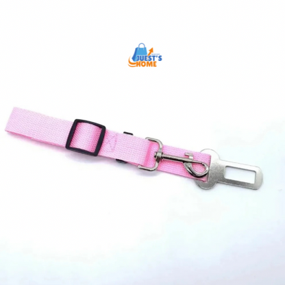 Cinturón de Seguridad Ajustable para Perros – Nylon Resistente y Enganche Rápido