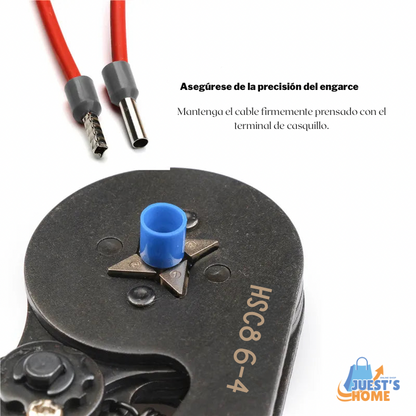 Kit de Terminales Férula + Crimpadora Ajustable – 400 o 2340 piezas