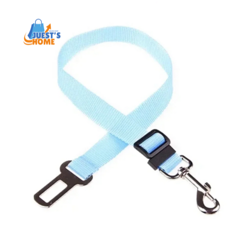 Cinturón de Seguridad Ajustable para Perros – Nylon Resistente y Enganche Rápido