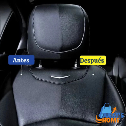 Restaurador de Plásticos y Cuero para Coche – Efecto Negro Brillante
