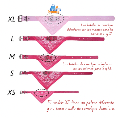 Collar con Pañuelo para Perros y Gatos – Estilo, Comodidad y Encanto