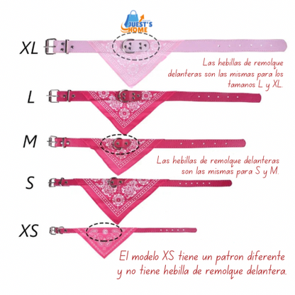 Collar con Pañuelo para Perros y Gatos – Estilo, Comodidad y Encanto