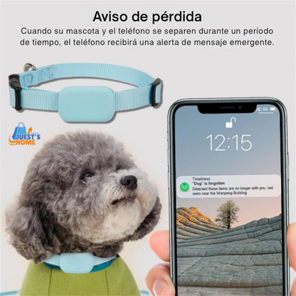Collar GPS para Mascotas – Rastreo en Tiempo Real sin Cuotas Mensuales