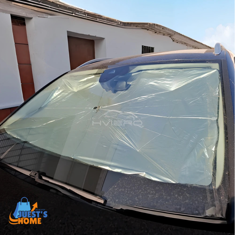 Parasol multifuncional y plegable para coche