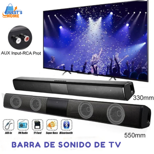 Barra de Sonido Pro+ Bluetooth para Cine en Casa