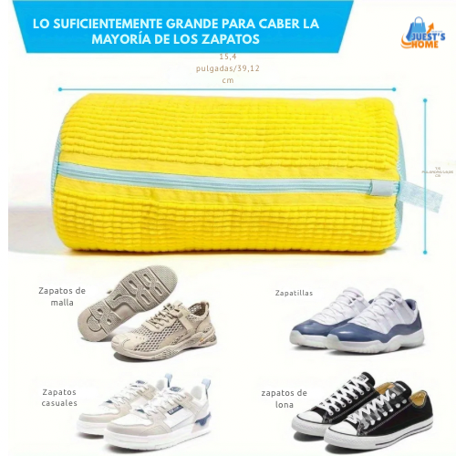 Bolsa protectora para lavar zapatos en lavadora