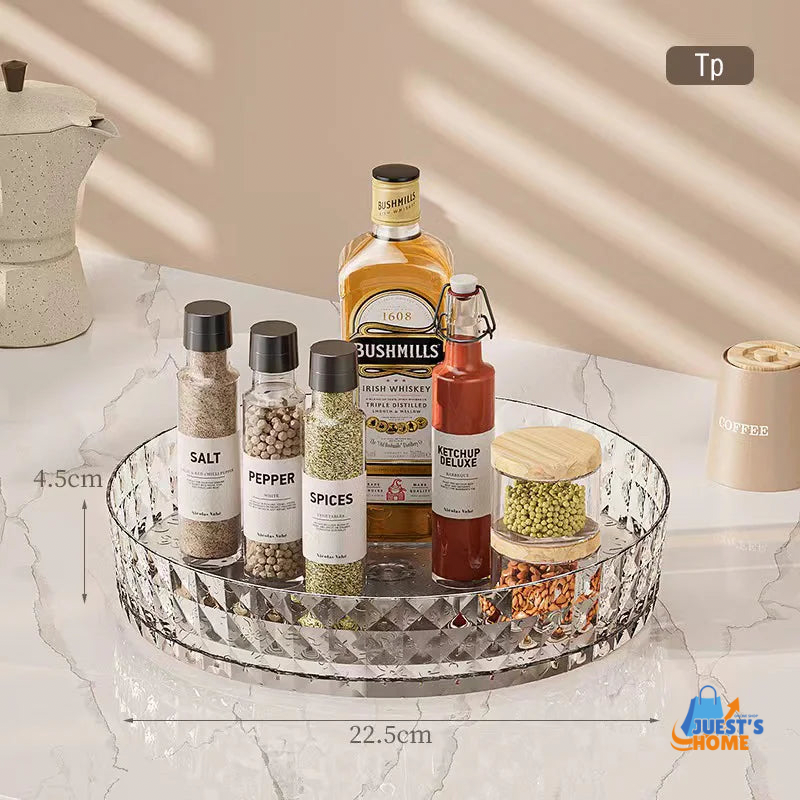 Organizador Giratorio 360° – Estante de Almacenamiento para Cocina o Cosméticos