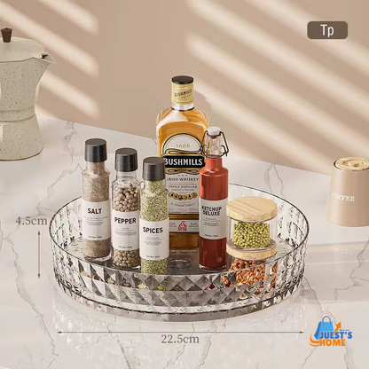 Organizador Giratorio 360° – Estante de Almacenamiento para Cocina o Cosméticos