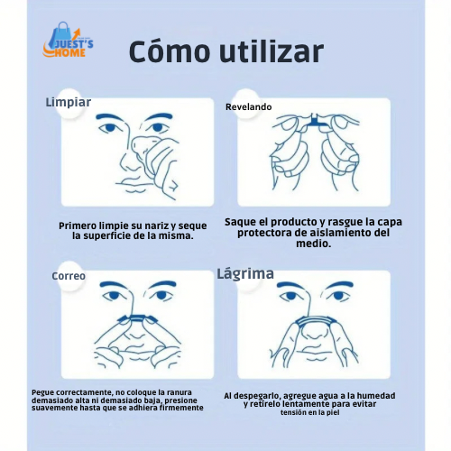 30 tiras nasales deportivas con adhesión mejorada – Diseño transpirable y cómodo para deporte y descanso