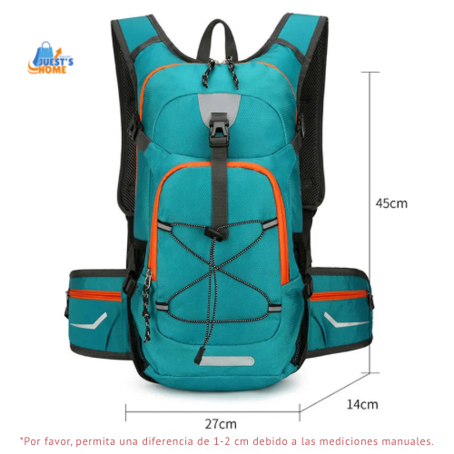Mochila Deportiva Outdoor Impermeable con Franjas Reflectantes