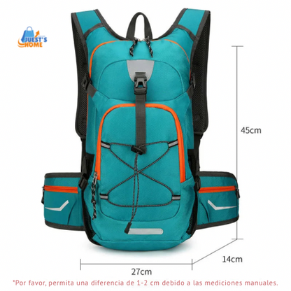 Mochila Deportiva Outdoor Impermeable con Franjas Reflectantes