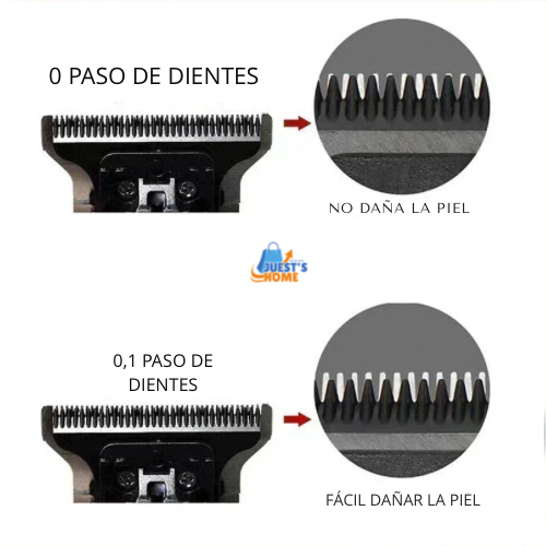 Kemei Kit de Cortapelos Profesional – Modelos KM-2296 / KM-2299 / KM-1102