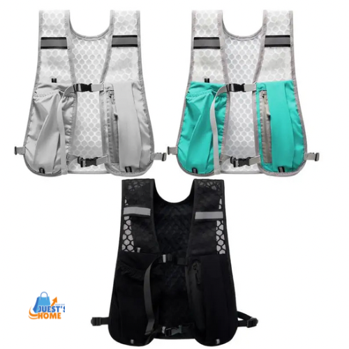 Chaleco Deportivo Ultraligero de Hidratación – Transpirable y Reflectante