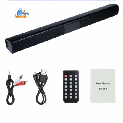 Barra de Sonido Pro+ Bluetooth para Cine en Casa