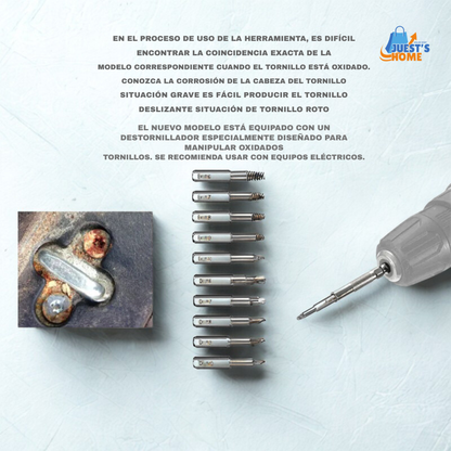 🔧 Set de Puntas Magnéticas de Precisión para Reparación Electrónica