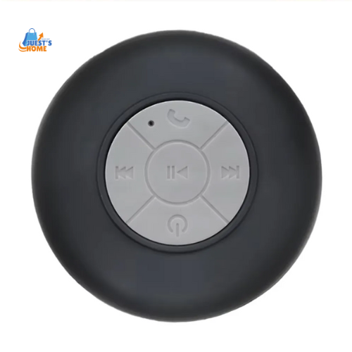 Altavoz Bluetooth impermeable con luces LED – Mini altavoz portátil con ventosa y soporte para móvil