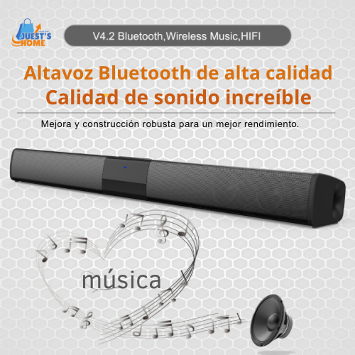 Barra de Sonido Pro+ Bluetooth para Cine en Casa