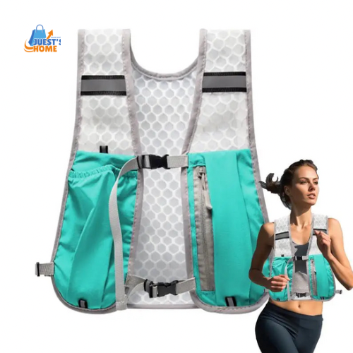 Chaleco Deportivo Ultraligero de Hidratación – Transpirable y Reflectante